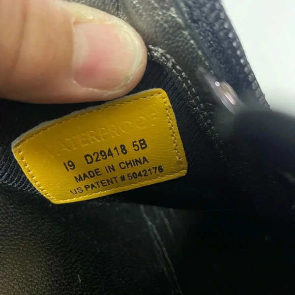 Cole Haan black patten waterproof clog/loafer size 5B - Picture 6 of 6